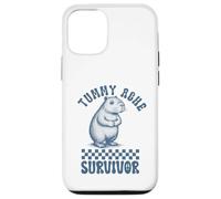 Custodia per iPhone 12/12 Pro Dolore alla pancia Sopravvissuto Capibara Dolore allo stomaco La mia pancia fa male