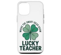 Custodia per iPhone 12/12 Pro Dove le idee intelligenti crescono fortunato insegnante