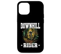 Custodia per iPhone 12/12 Pro DOWNHILL RIDER Mountain Bike Sentieri più difficili Salta e Linea