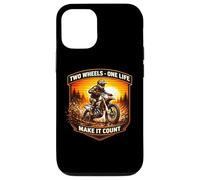 Custodia per iPhone 12/12 Pro Due ruote One Life Make It Count Dirt Bike Rider Moto
