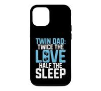 Custodia per iPhone 12/12 Pro Due volte l'amore metà del sonno Twin Dad