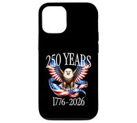 Custodia per iPhone 12/12 Pro Eagle and Flag 250 Years 1776-2026 250th Birthday