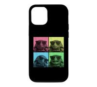 Custodia per iPhone 12/12 Pro Eastern Box Tartaruga Pop Art Divertente Turtle Lover Photo Booth