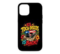 Custodia per iPhone 12/12 Pro El Toca-Discos è tornato Boricua Retro Vinyl DJ Vibes