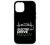 Custodia per iPhone 12/12 Pro Electric Drive Real Life EV Car Charging