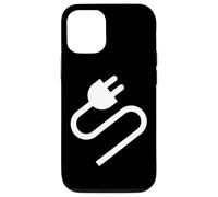 Custodia per iPhone 12/12 Pro Electrical Outlet Plug and Socket Couples Halloween Costume