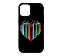 Custodia per iPhone 12/12 Pro Energia rinnovabile Wind Turbine Cuore Mulino a vento