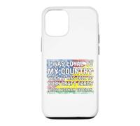 Custodia per iPhone 12/12 Pro Ero fedele al mio paese
