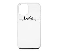Custodia per iPhone 12/12 Pro escursioni montagne alpi ECG battito cardiaco all'aperto bou