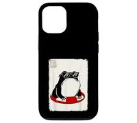 Custodia per iPhone 12/12 Pro Estate Grumpy Frog Divertente Kawaii Giapponese