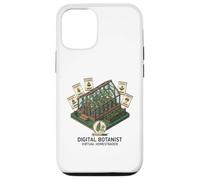 Custodia per iPhone 12/12 Pro Estetica del botanico digitale - Giardino della fattoria virtuale