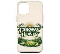 Custodia per iPhone 12/12 Pro Fairway to Heaven Golf - Vintage Retro per golfisti Man Cave
