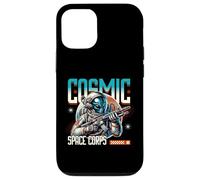 Custodia per iPhone 12/12 Pro Fantascienza Cosmic Space Corps Alien Warrior Battalion