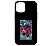 Custodia per iPhone 12/12 Pro Fantascienza Cyber 3000 HeadHunter 01 Classe My Cat