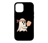 Custodia per iPhone 12/12 Pro Fantasma che gioca a pickleball con grafica a bandana