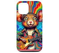 Custodia per iPhone 12/12 Pro Far Out Mouse 60s chitarrista
