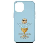 Custodia per iPhone 12/12 Pro Fare una spruzzata nello Spirito Santo Prima Comunione Battesimo