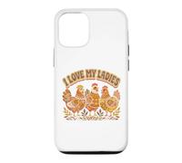 Custodia per iPhone 12/12 Pro Farming I love My Ladies Funny Chicken Lovers