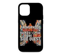 Custodia per iPhone 12/12 Pro FATHERHOOD WHERE EVERY TRIP TO THE STORE IS A SIDE QUEST