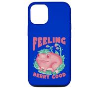 Custodia per iPhone 12/12 Pro Feeling Berry Good - Simpatica rana alla fragola