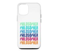 Custodia per iPhone 12/12 Pro Filosofo - Colorato