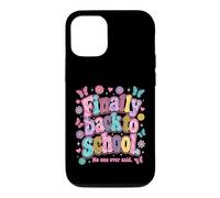 Custodia per iPhone 12/12 Pro Finally Back to School No-One Ever Said Funny Teacher