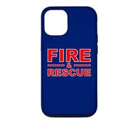 Custodia per iPhone 12/12 Pro Fire Rescue Fire fighter pompiere bambini giovani adulti ragazzi ragazze