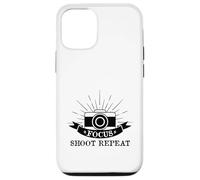 Custodia per iPhone 12/12 Pro Focus Shoot Repeat Photography Camera Enthusiast Funny Click