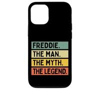 Custodia per iPhone 12/12 Pro Freddie L'uomo Il mito La leggenda Divertente Citazione Personalizzata