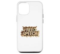 Custodia per iPhone 12/12 Pro FREE SPEECH Inghilterra, Regno Unito, Australia, Costituzione USA, Libertà