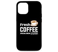 Custodia per iPhone 12/12 Pro Fresh Coffee Special Brew Baristas Funny Coffee Lover