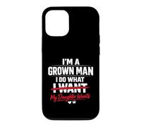 Custodia per iPhone 12/12 Pro Funny Dad Father I'm A Grown Man I Do What My Daughter Wants
