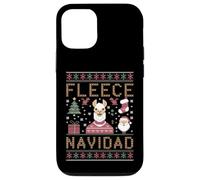 Custodia per iPhone 12/12 Pro Funny Llama Farmer Christmas Alpaca Farming Brutto Natale