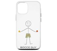 Custodia per iPhone 12/12 Pro Funny Men Bocce Ball, Boy Bocci Gifts
