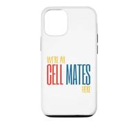 Custodia per iPhone 12/12 Pro Funny Microbiology Pun Siamo tutti compagni di cellule qui