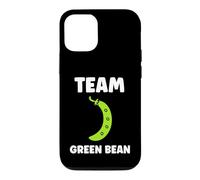 Custodia per iPhone 12/12 Pro Funny minimalist vegetable Simple team Green bean