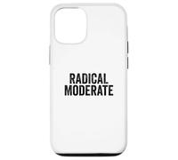 Custodia per iPhone 12/12 Pro Funny Radical Moderate Republican Democrat Politics Design