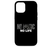 Custodia per iPhone 12/12 Pro Funny Rock Heavy Metal Chitarra Batteria Musica No Life Gift