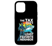 Custodia per iPhone 12/12 Pro Funny Spearfishing The Tax Man Shark Diver