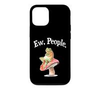 Custodia per iPhone 12/12 Pro Funny Womens Cottagecore Art Ew People Antisocial Frog Lover