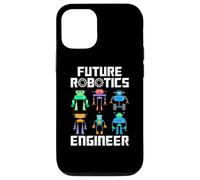 Custodia per iPhone 12/12 Pro Future Robotics Engineer Funny Robot Engineering Kids