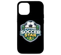 Custodia per iPhone 12/12 Pro Future Soccer Star Bambini Giocatore Amante Bambino Ragazza Ragazzo Aspirante