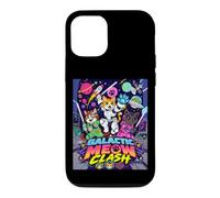 Custodia per iPhone 12/12 Pro Galactic Funny Clash Space Cats Illustration Graphic Cartoon