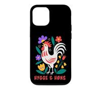 Custodia per iPhone 12/12 Pro Galline da cortile Hygge Folk Art Gallo