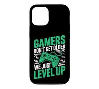 Custodia per iPhone 12/12 Pro Gamers Don't Get Older We Just Level Up Funny Gamer Retro
