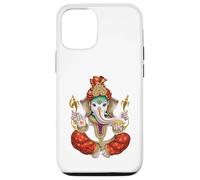 Custodia per iPhone 12/12 Pro Ganesh Indù Divinità Signore Ganesha