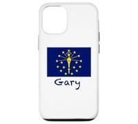 Custodia per iPhone 12/12 Pro Gary Indiana Bandiera USA Souvenir