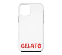 Custodia per iPhone 12/12 Pro Gatto Nome Gelato Regali All I Need Is Coffee Cat Named Gelato
