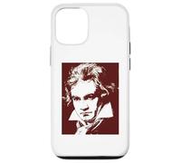 Custodia per iPhone 12/12 Pro Genio della musica classica di Beethoven