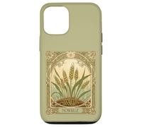 Custodia per iPhone 12/12 Pro germogli di rinnovamento Art Nouveau Sabzeh Illustrazione